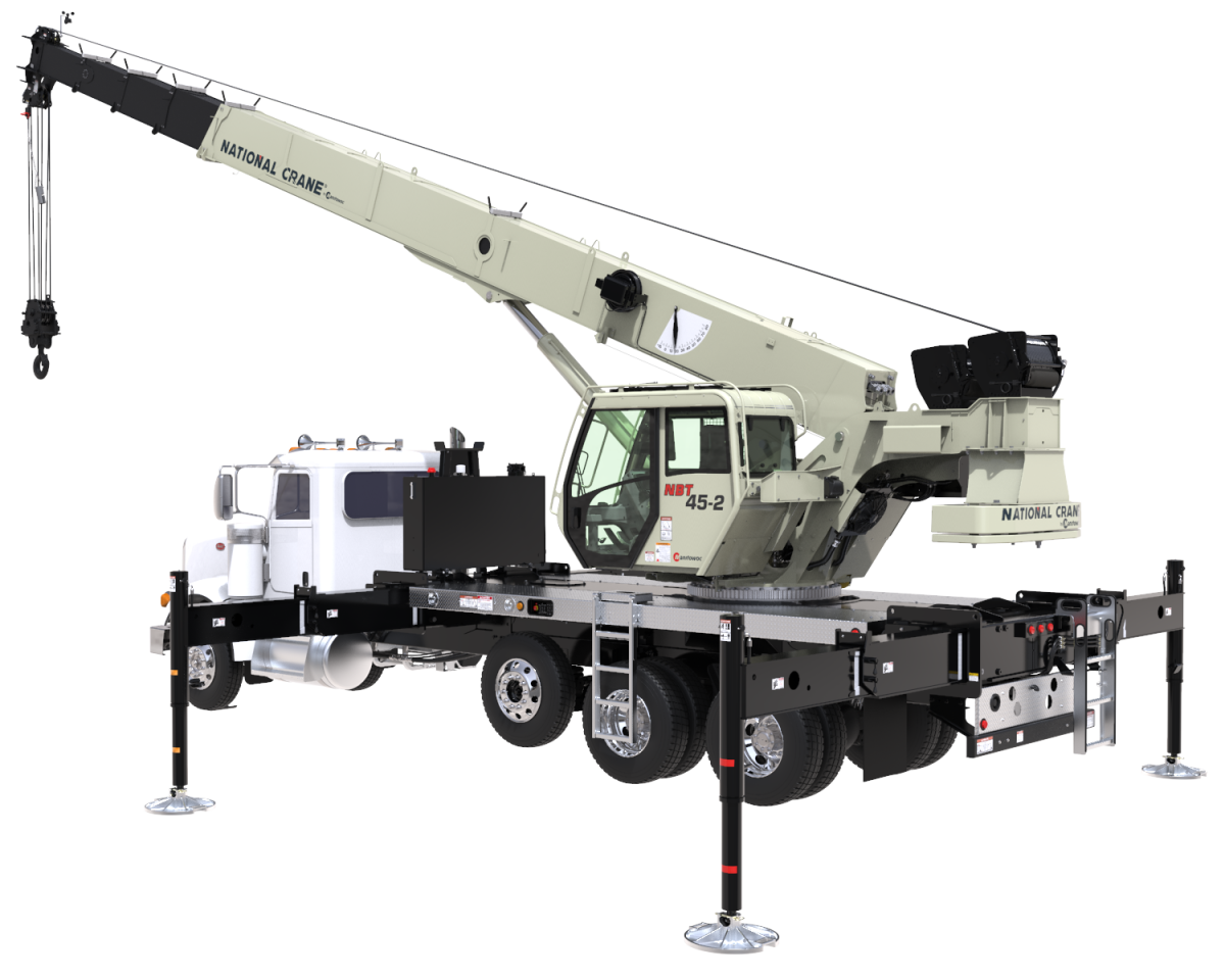 National Crane to display short-configuration NBT45-2 at Work Truck Week 2022
