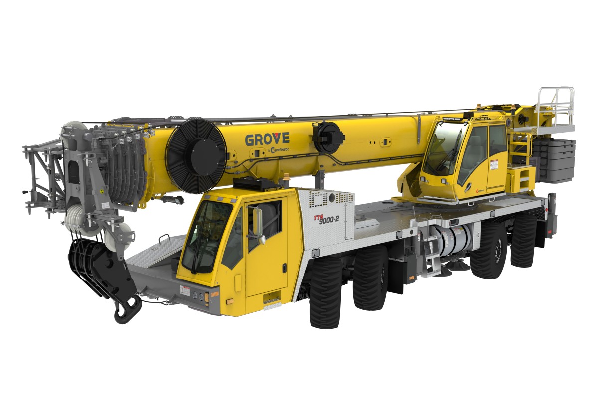 New Grove TTS9000-2 truck crane
