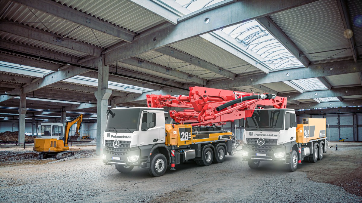 Putzmeister to launch even more compact and versatile M24 and M28