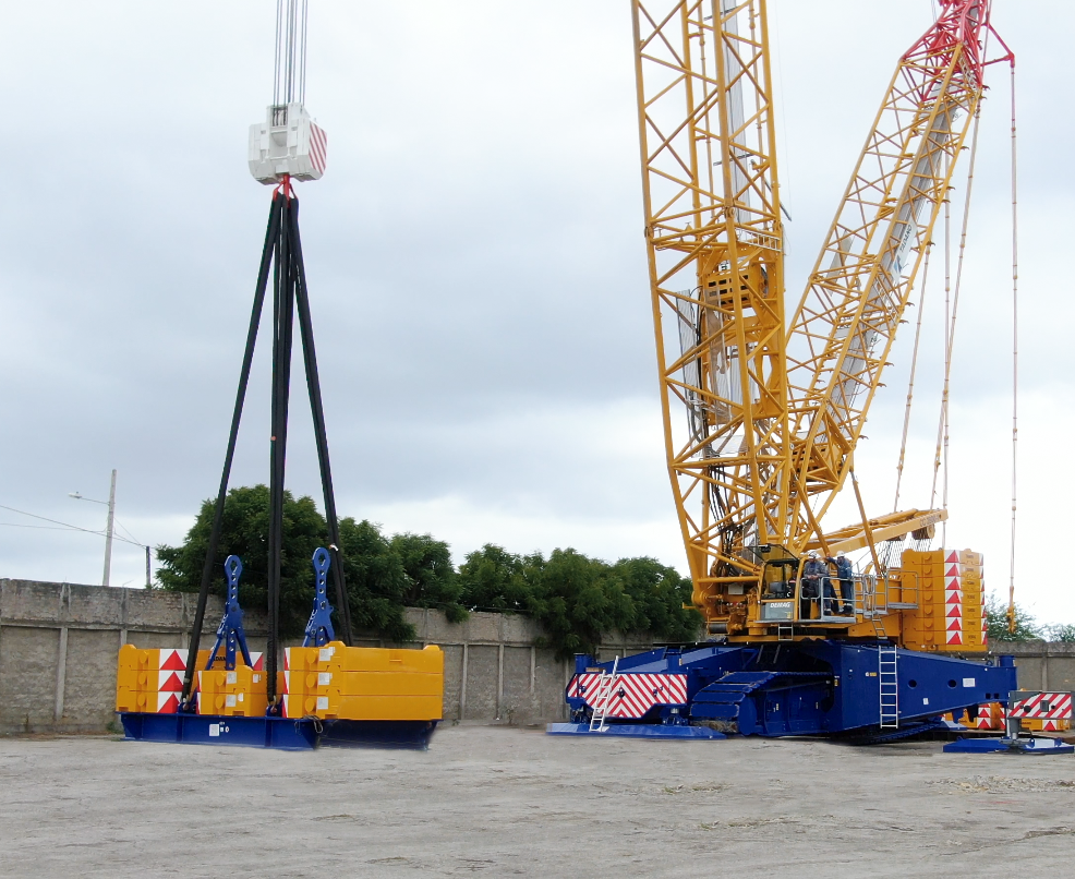 TREX delivers the first and largest mobile crane in Ecuador to CNA