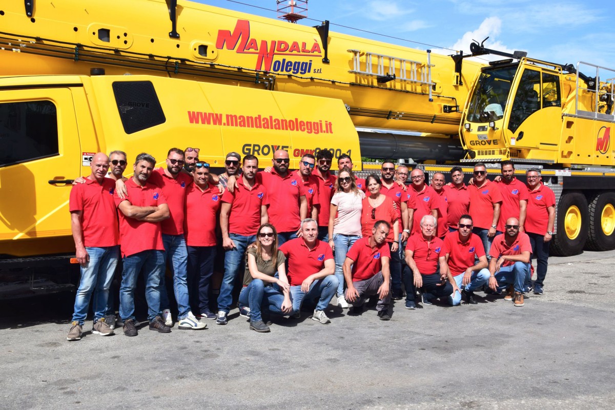 First Grove GMK6400-1 in Italy heads to Sicily for Mandalà Noleggi