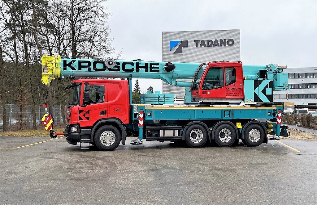 Krösche takes delivery of new Tadano HK 4.050 1 truck-mounted crane