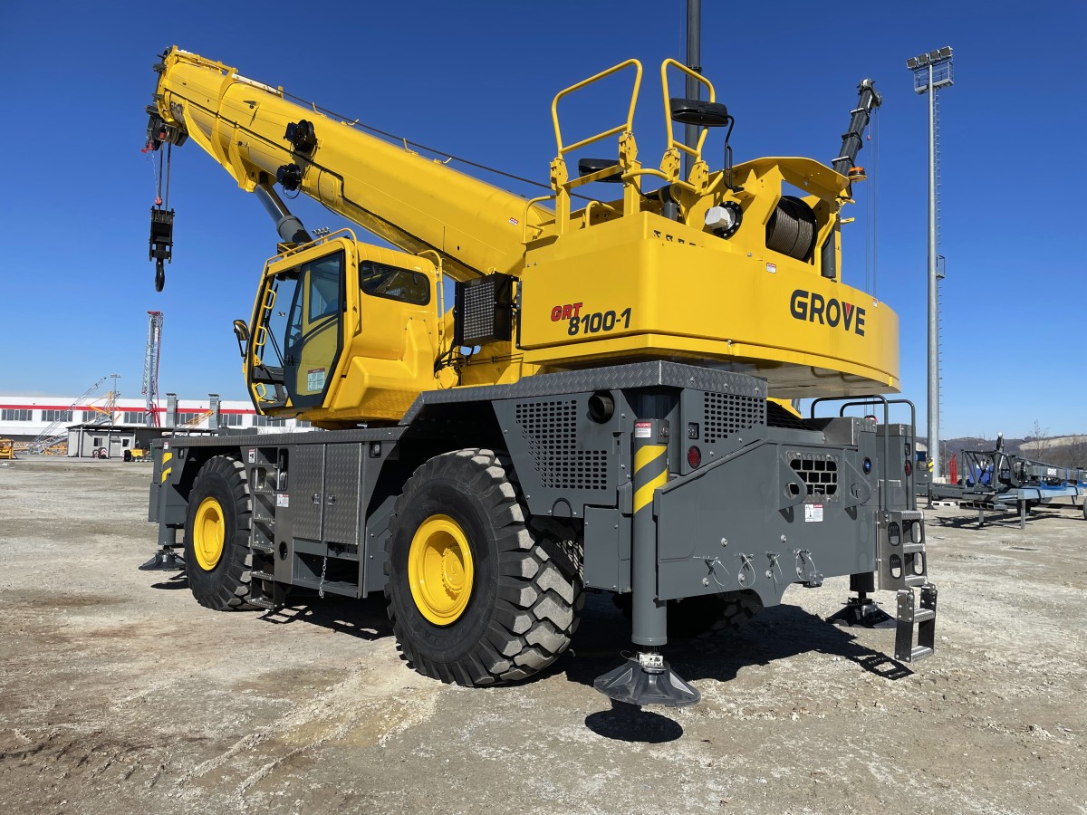 Niella Tanaro plant begins production of Grove GRT8120 rough-terrain cranes