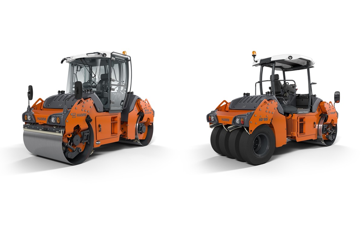 HD+ tandem rollers: Now "digital ready" in all weight classes