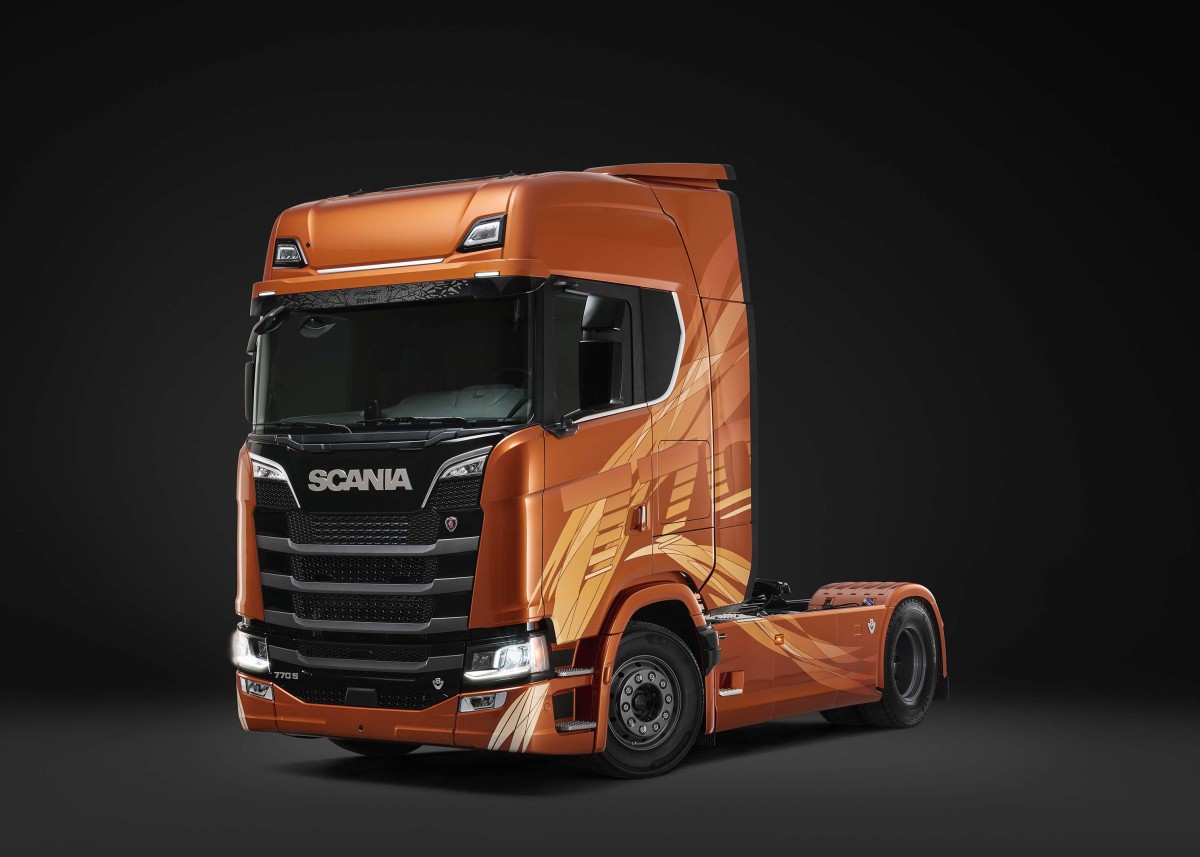 Le edizioni speciali di Scania a Transpotec 2024