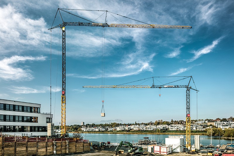 The largest Liebherr fast-erecting crane in a successful family