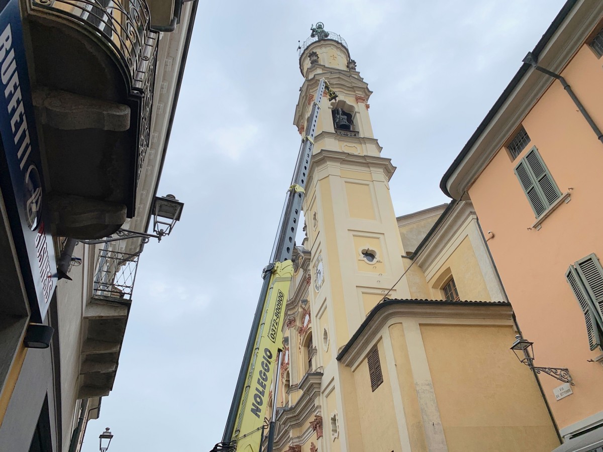 Eurotecno per il restauro delle campane della Chiesa SS Trinità di Crema