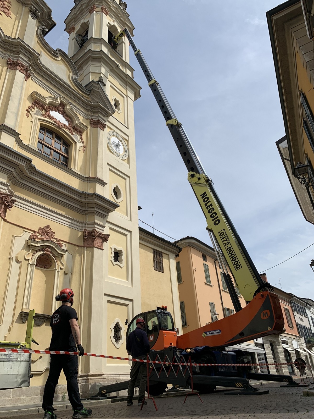 Eurotecno per il restauro delle campane della Chiesa SS Trinità di Crema