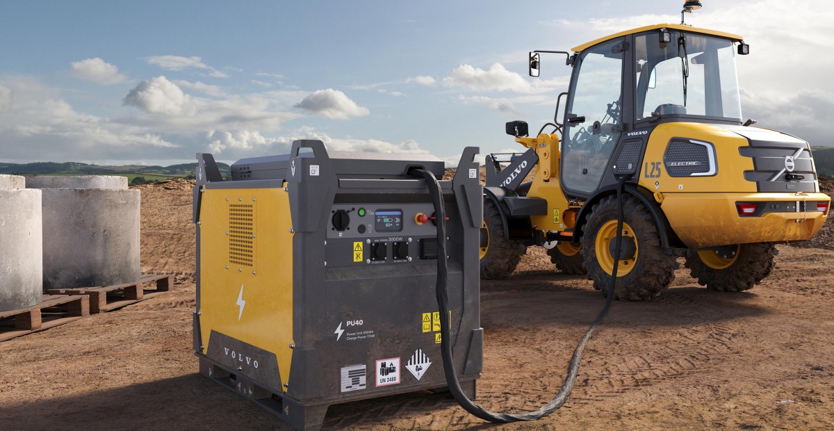 Innovative mobile charging solution from Volvo CE set to transform off-grid work