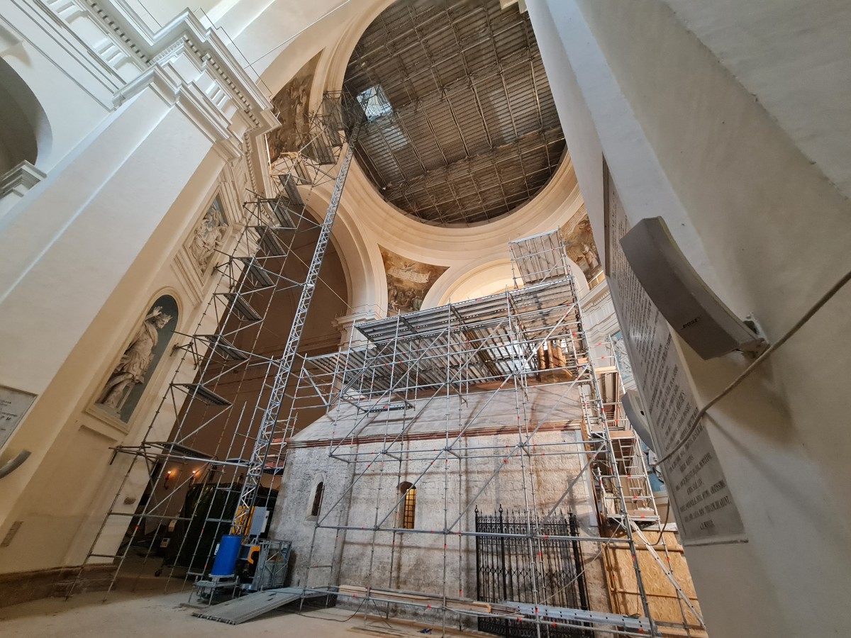 Layher conferma la sua vocazione per il restauro ad Assisi
