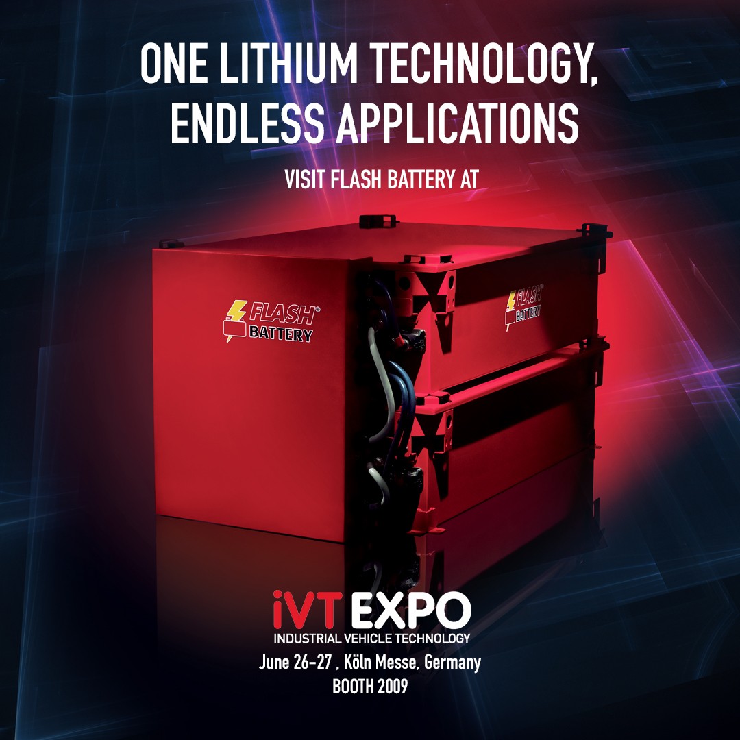 Le batterie al litio “intelligenti” di Flash Battery a IVT Expo 2024