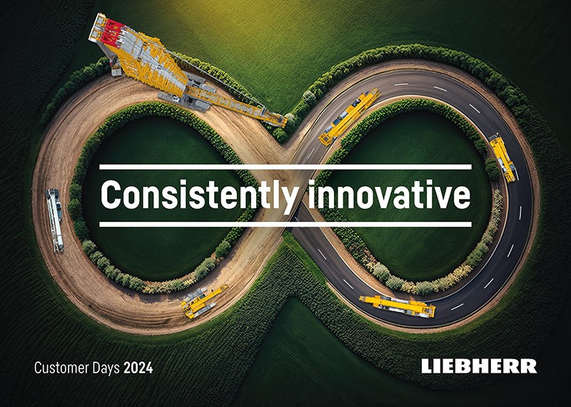 Liebherr festeggia i 75 anni ai "Customer Days 2024"