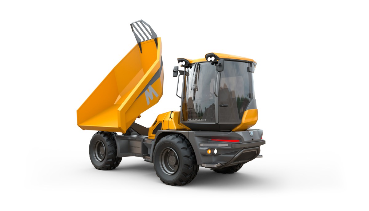 Mecalac lancia il dumper Revotruck