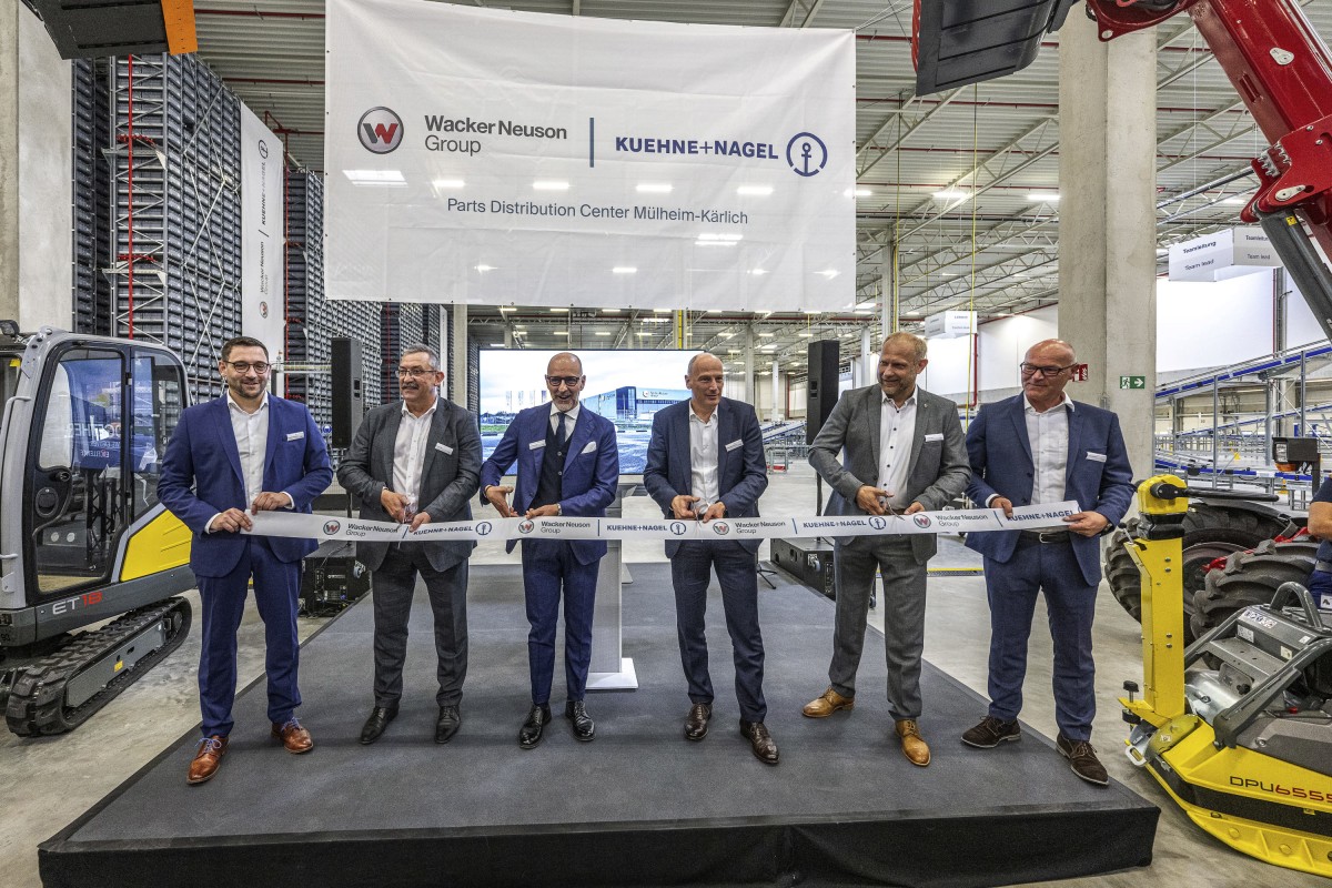 The Wacker Neuson Group opens its new logistics center