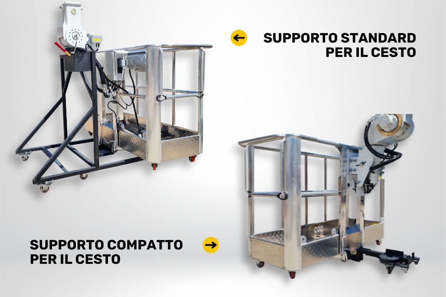 La soluzione Palazzani per il passaggio da cesta ad argano