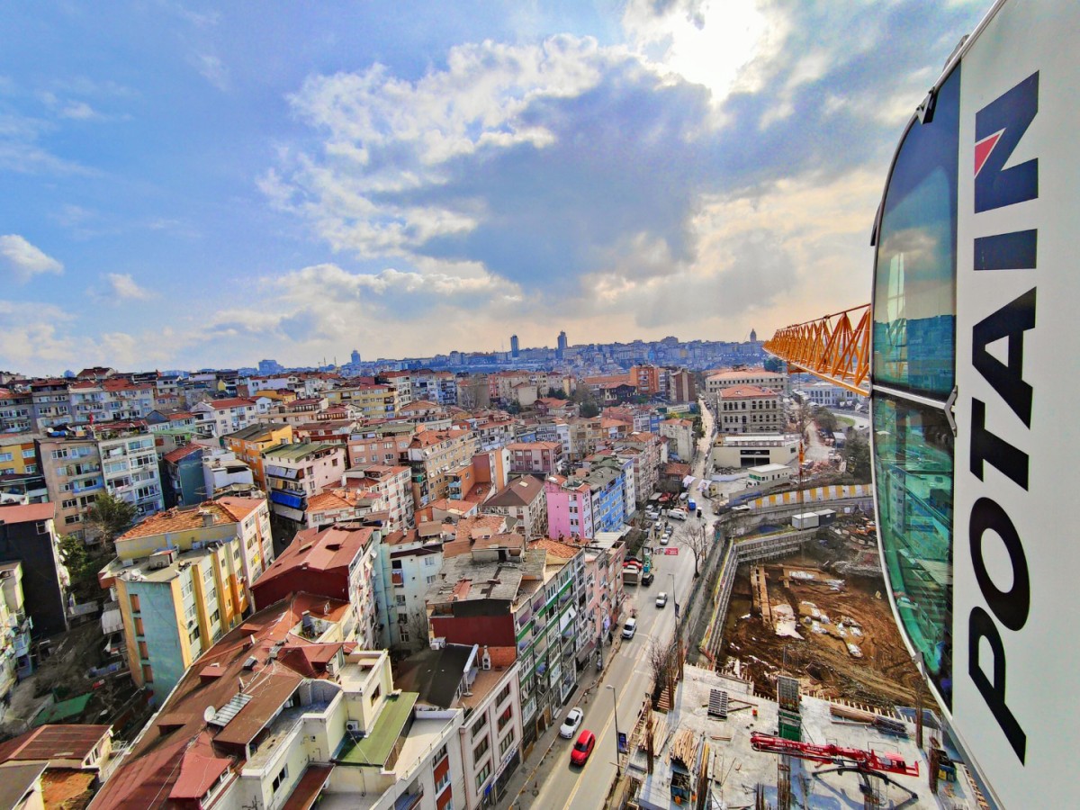 Potain MCT 185 selected to boost luxury development in Istanbul