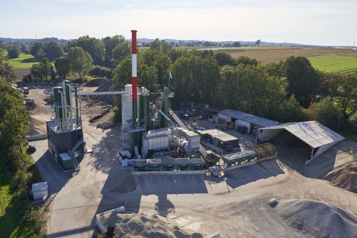 Benninghoven: First virtually carbon-neutral asphalt production in Germany