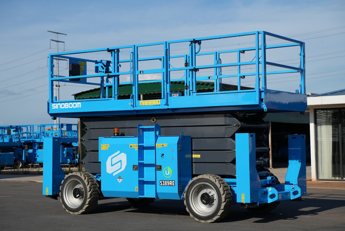 Sinoboom introduces second-generation RT scissor lifts