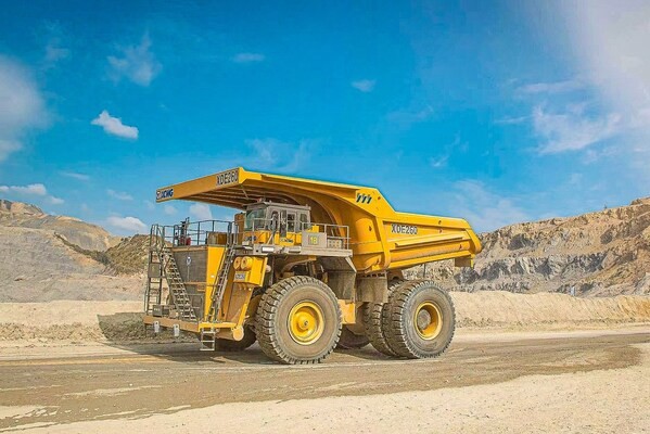 A XCMG XDE260 Dump Truck in Oceania