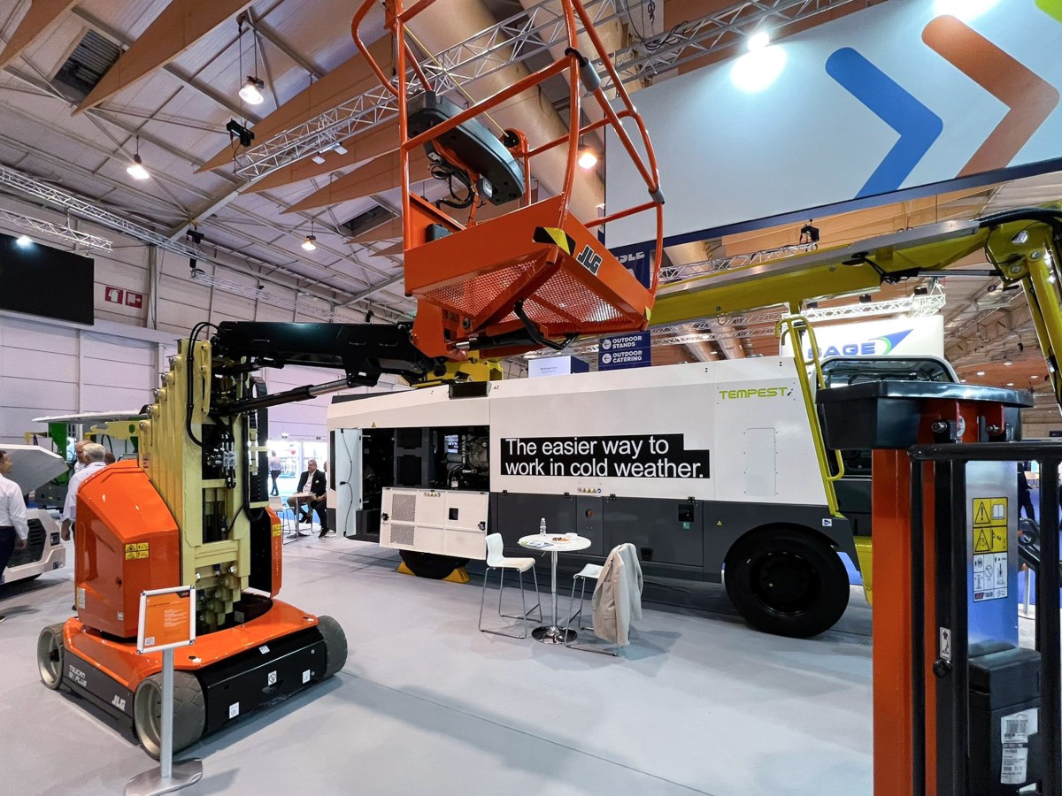 JLG e Oshkosh Aerotech al GSE Expo Europe