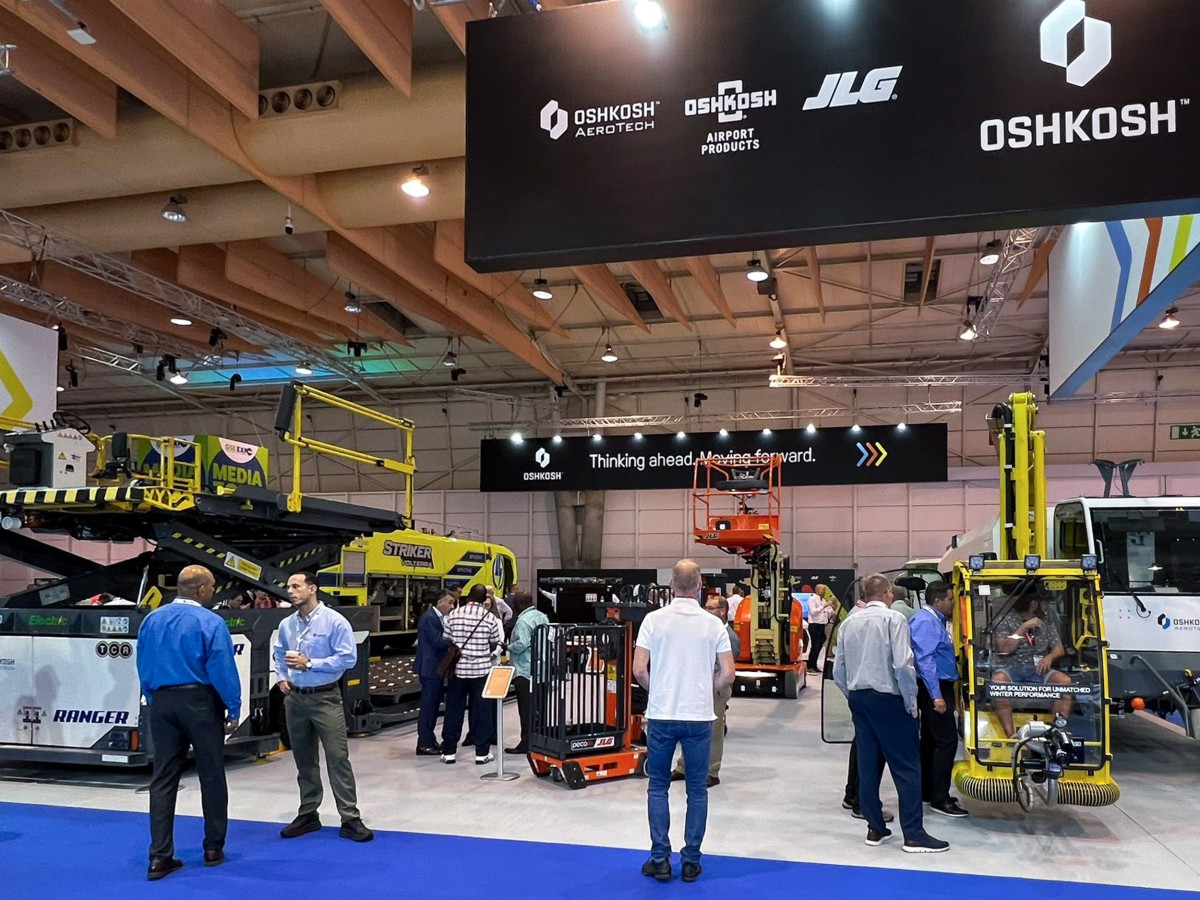 JLG e Oshkosh Aerotech al GSE Expo Europe