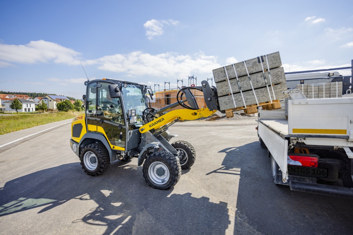 OnSite News | Kramer presents the new compact 5045 wheel loader