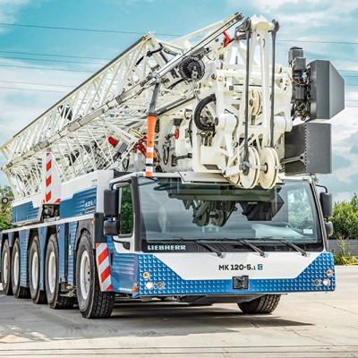 Liebherr lancia l'autogrù automontante MK 120-5.1