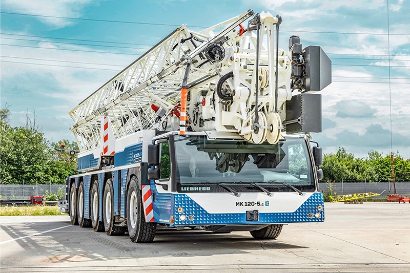 Liebherr lancia l'autogrù automontante MK 120-5.1