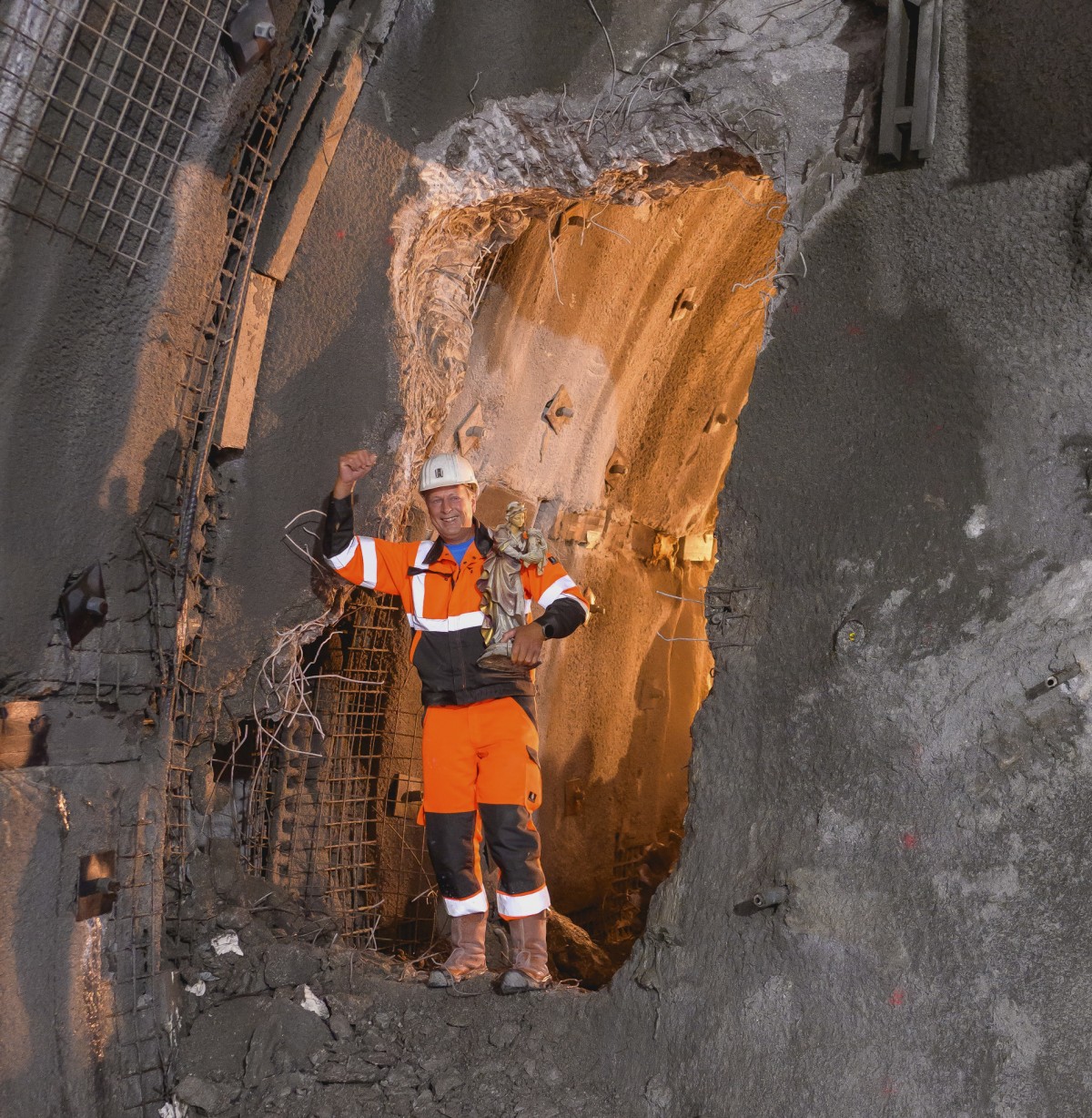 Frese a tamburo trasversali Erkat per il tunnel di Semmering