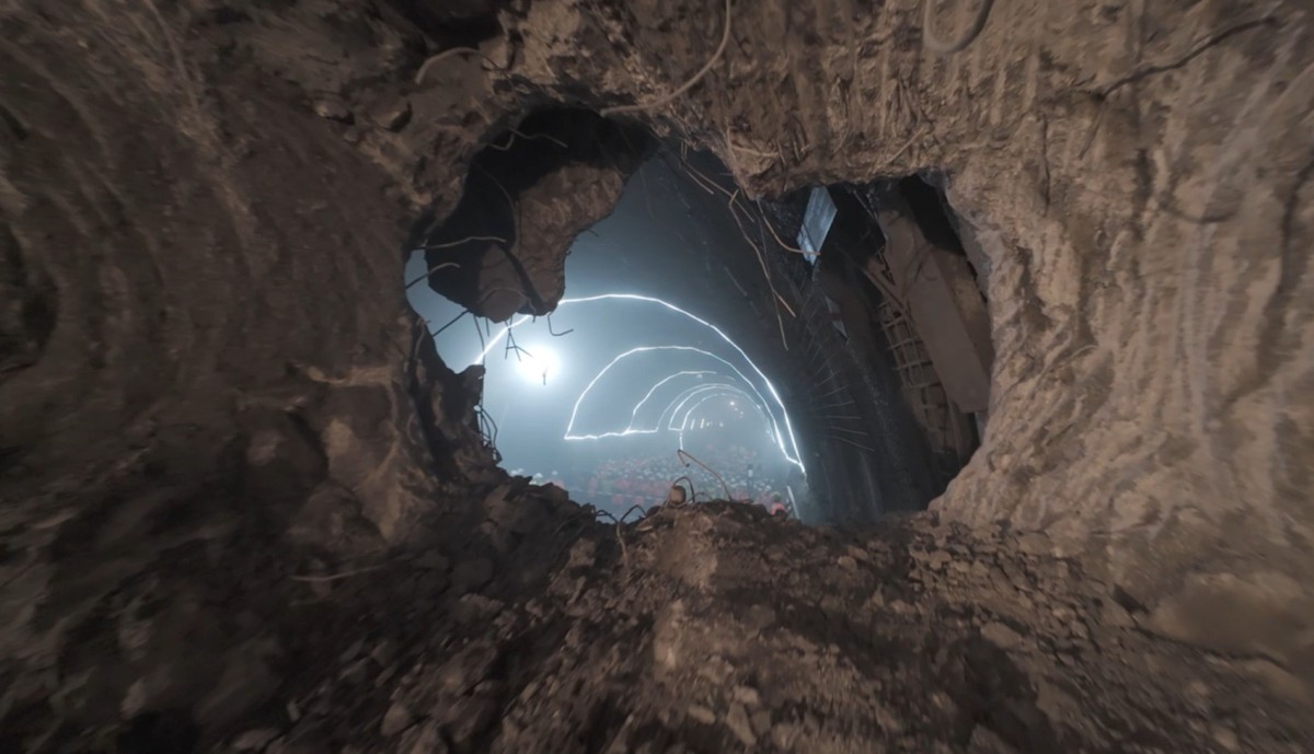 Frese a tamburo trasversali Erkat per il tunnel di Semmering