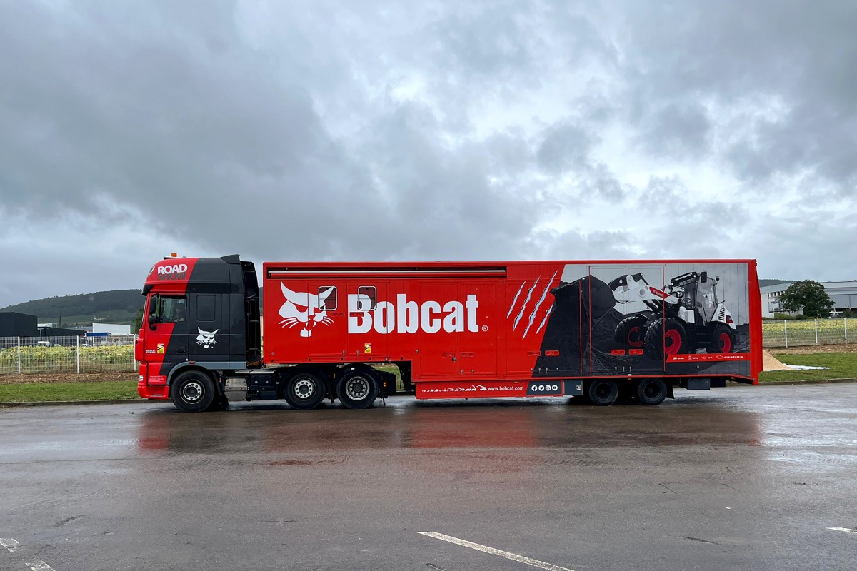 Il Road Show Europeo di Bobcat è arrivato in Italia