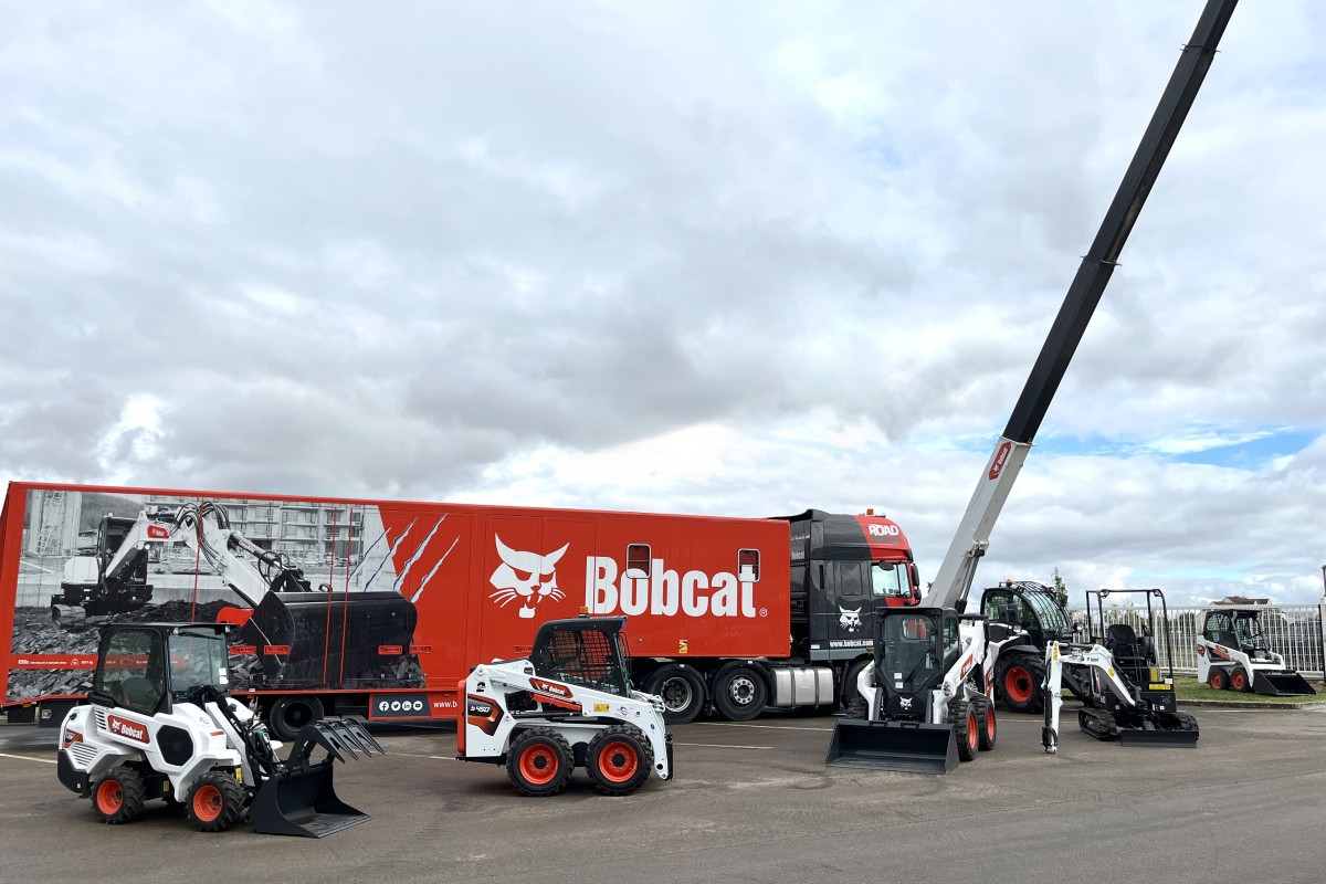 Il Road Show Europeo di Bobcat è arrivato in Italia