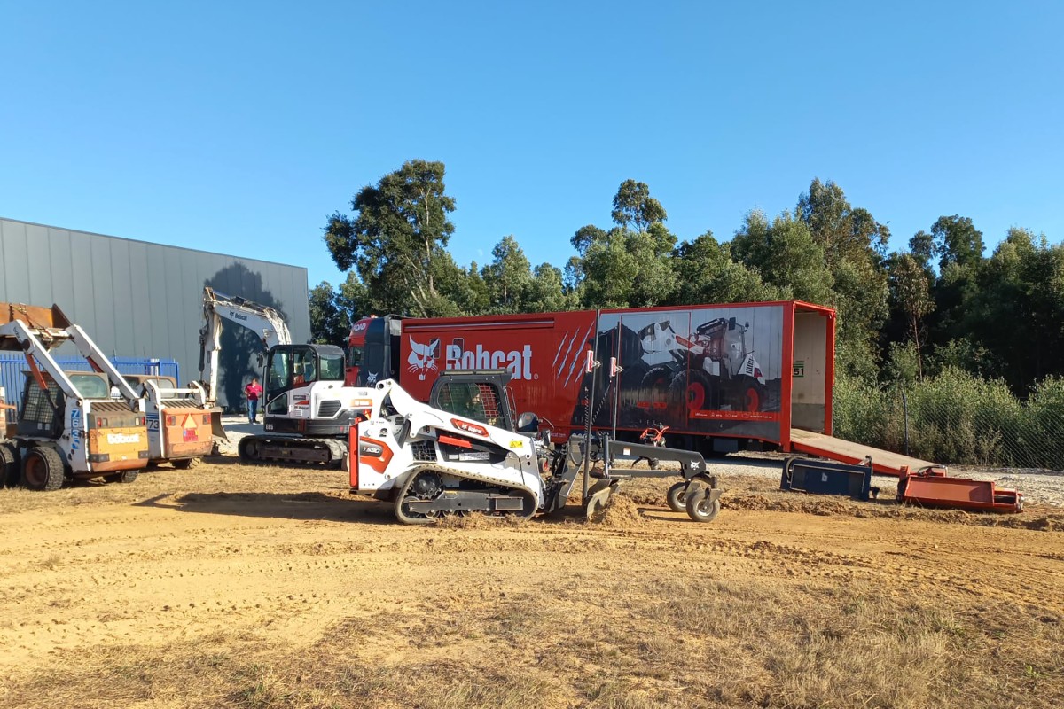 Il Road Show Europeo di Bobcat è arrivato in Italia