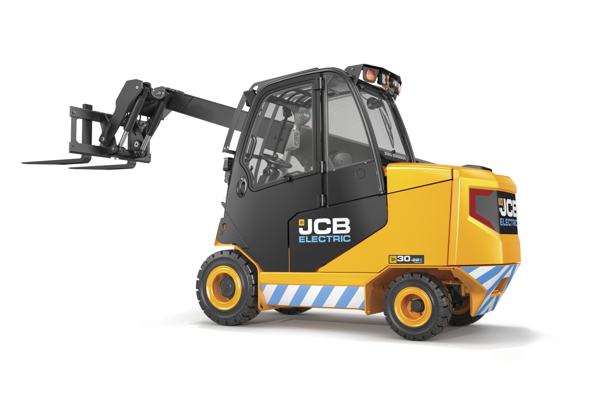 JCB amplia la gamma di Teletruk elettrici con il modello High Reach