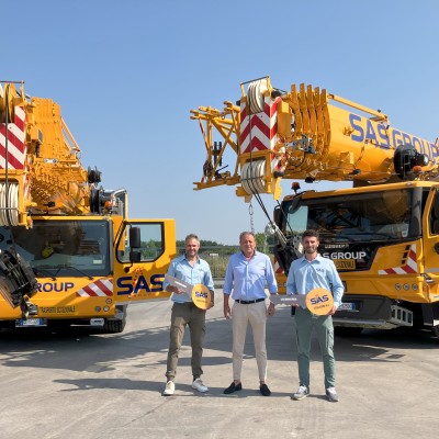 S.A.S. Group espande la sua flotta di autogrù Liebherr