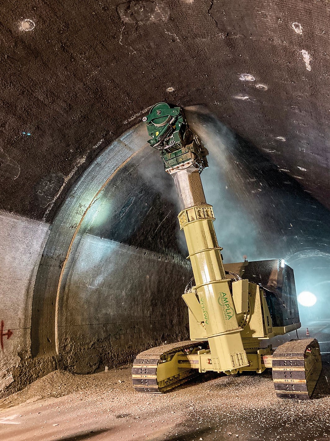 Simex: asportazione controllata in galleria