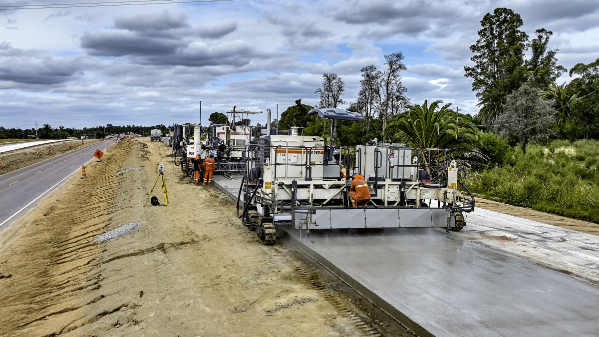 Wirtgen: Widening of the Ruta 5 highway from Montevideo to the Brazilian Border