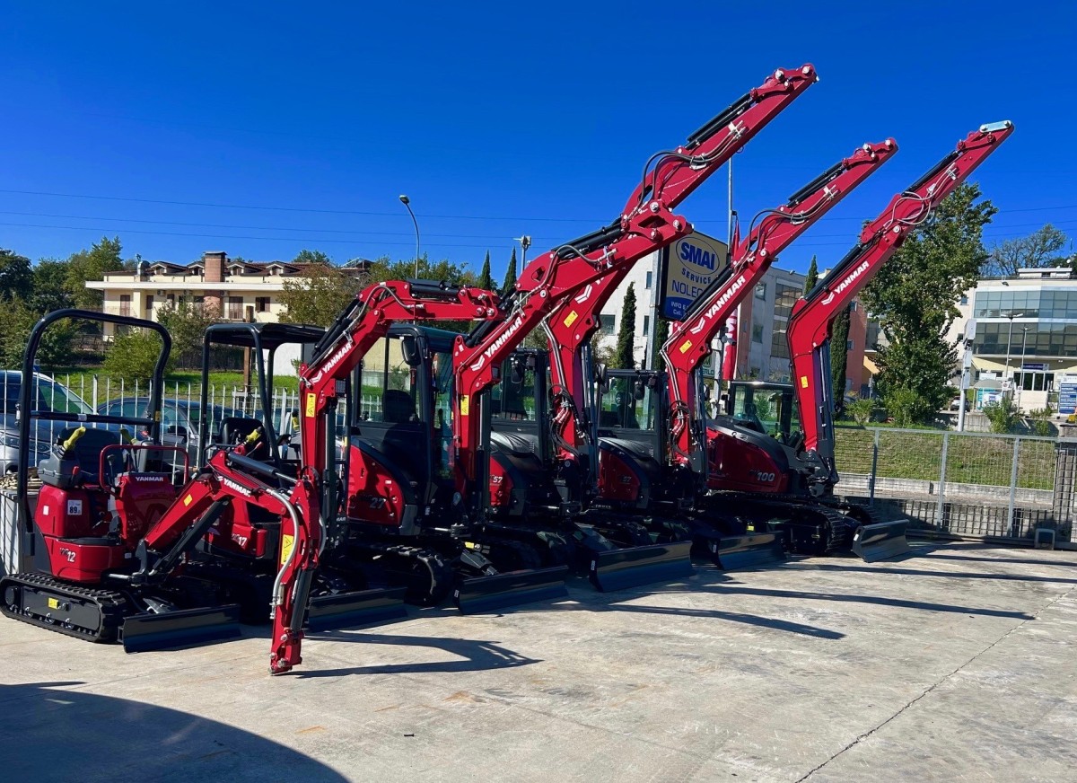 Yanmar CE annuncia Smai Service quale nuovo concessionario in Italia