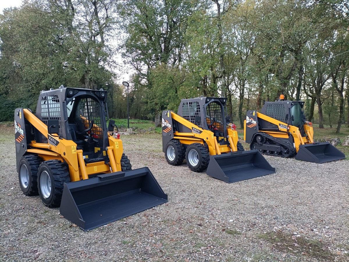 Kato Imer lancia la nuova gamma di skid loader