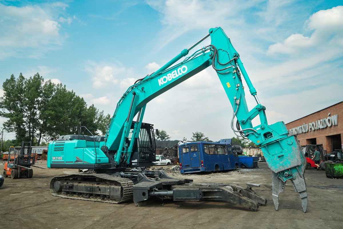 Kobelco presenta le sue ultime innovazioni per il riciclaggio