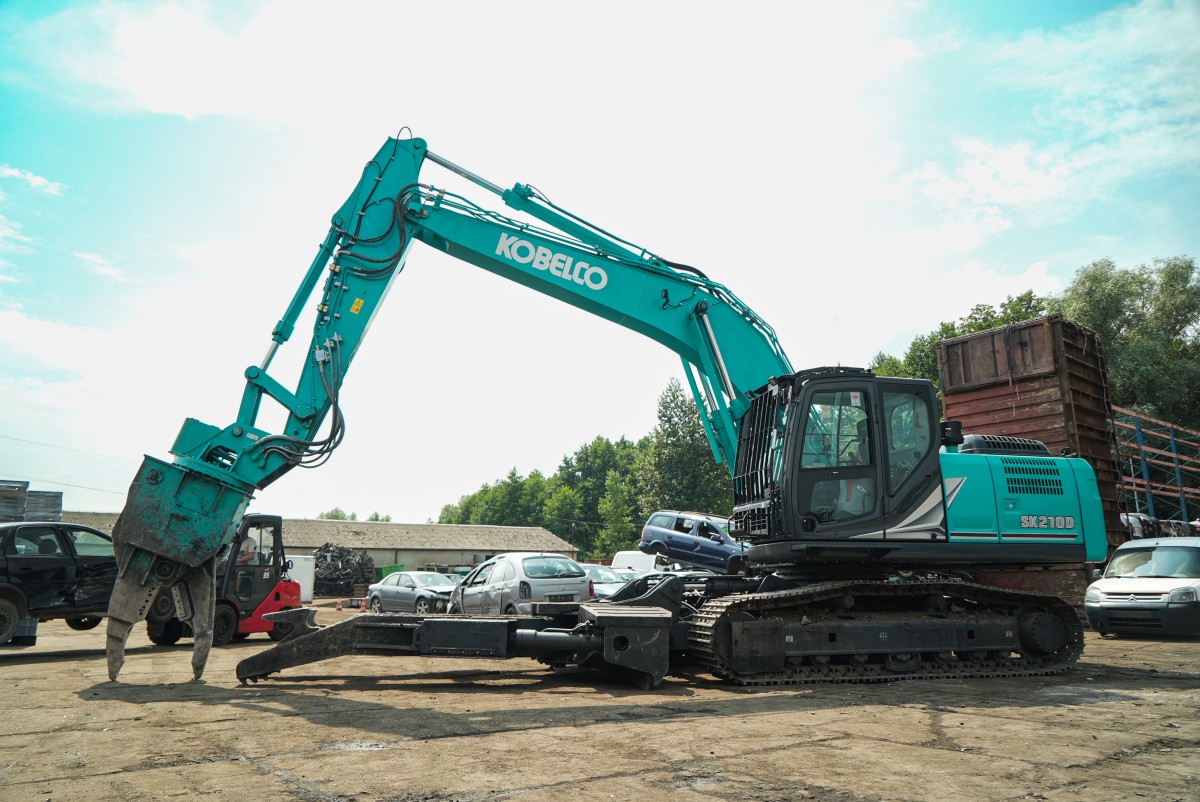 Kobelco presenta le sue ultime innovazioni per il riciclaggio