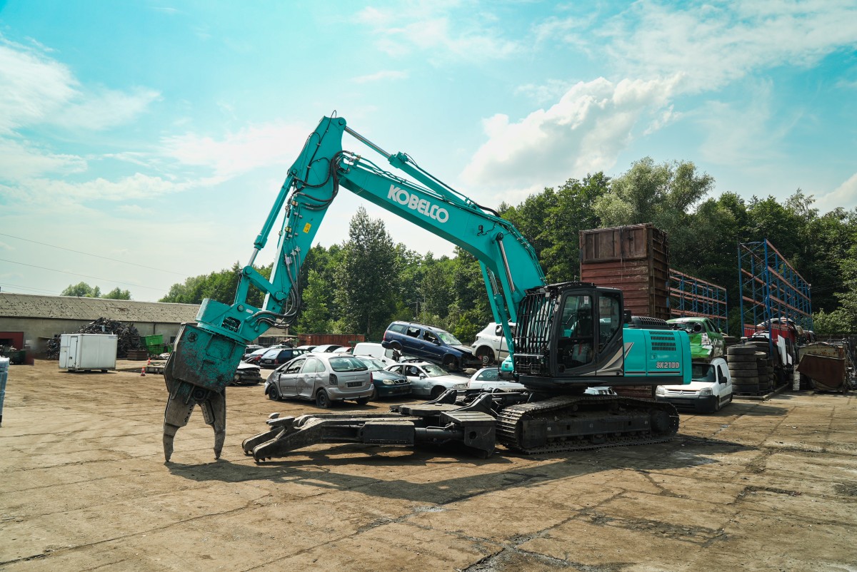 Kobelco presenta le sue ultime innovazioni per il riciclaggio