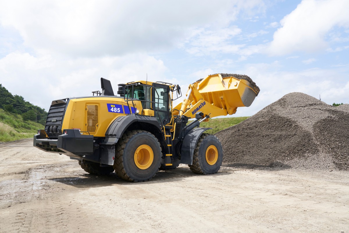 Komatsu Europe lancia le pale gommate WA475-11 e WA485-11