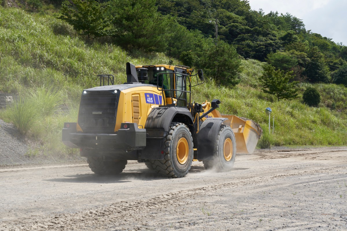 Komatsu Europe lancia le pale gommate WA475-11 e WA485-11