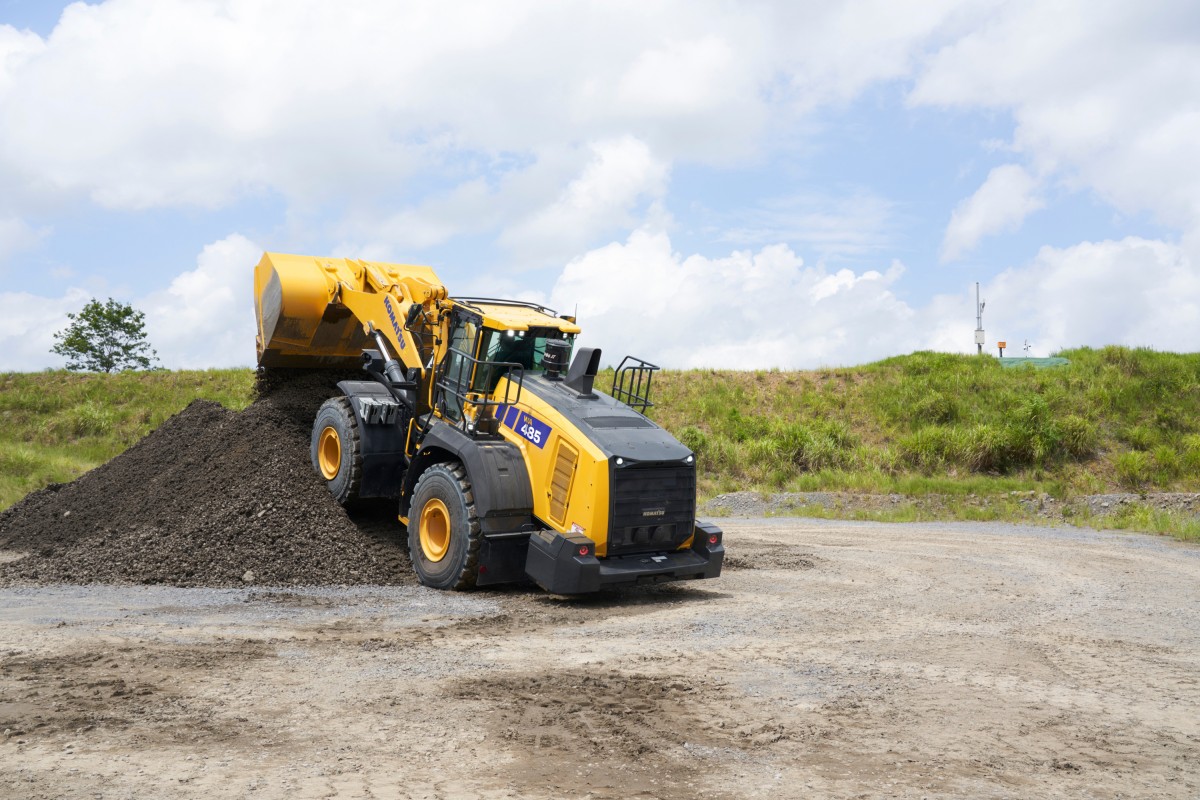 Komatsu Europe lancia le pale gommate WA475-11 e WA485-11