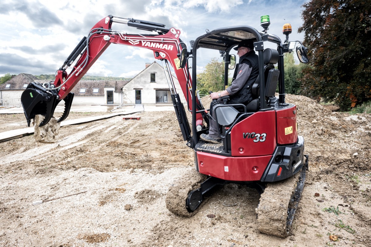 Yanmar lancia i miniescavatori ViO33-7 e ViO38-7