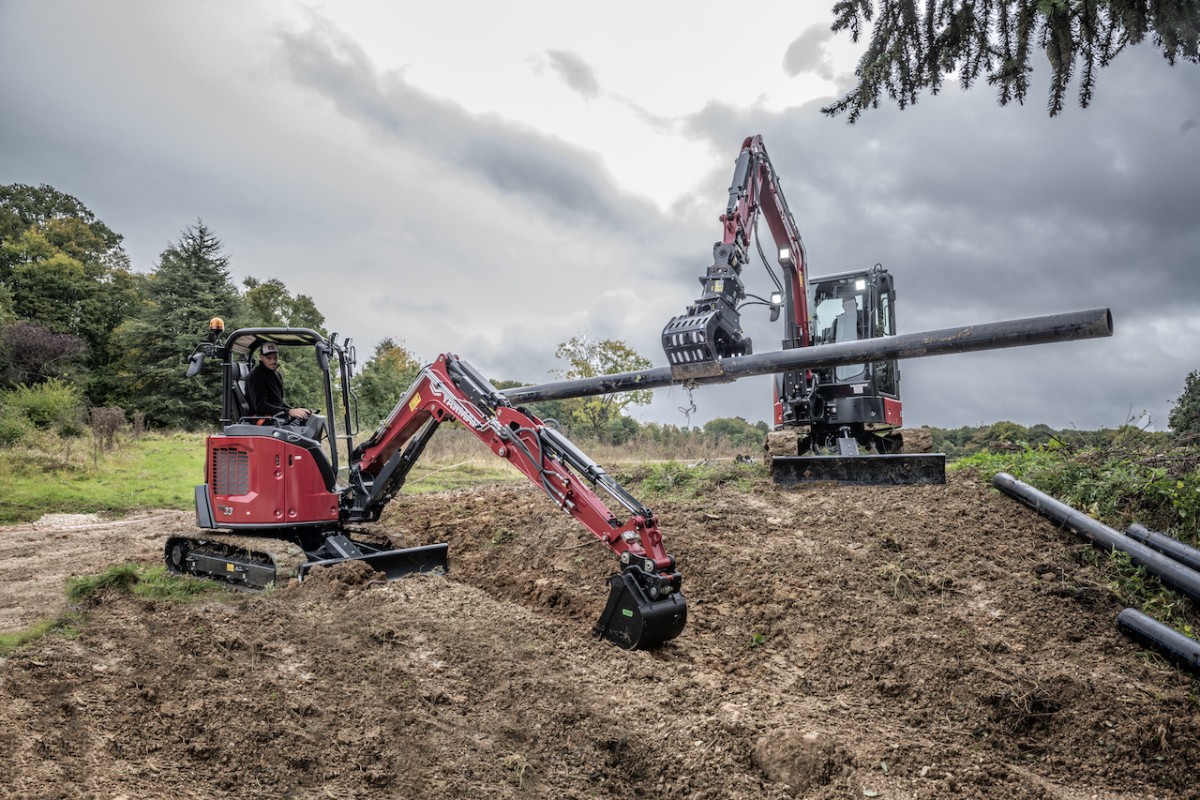 Yanmar lancia i miniescavatori ViO33-7 e ViO38-7