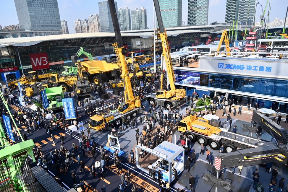 XCMG with innovative products at Bauma China 2024