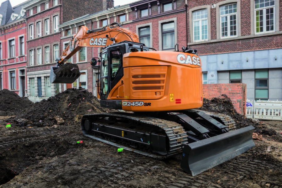 Il nuovo escavatore Case CX245D SR 
