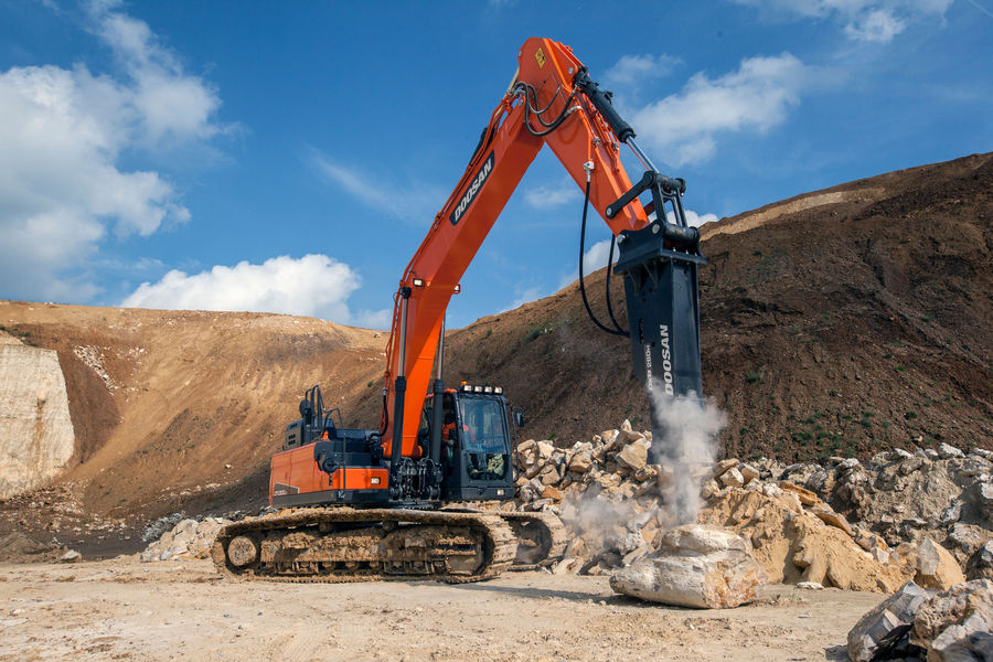 Il Doosan DX300LC-5 vince il Lowest Cost of Ownership Award